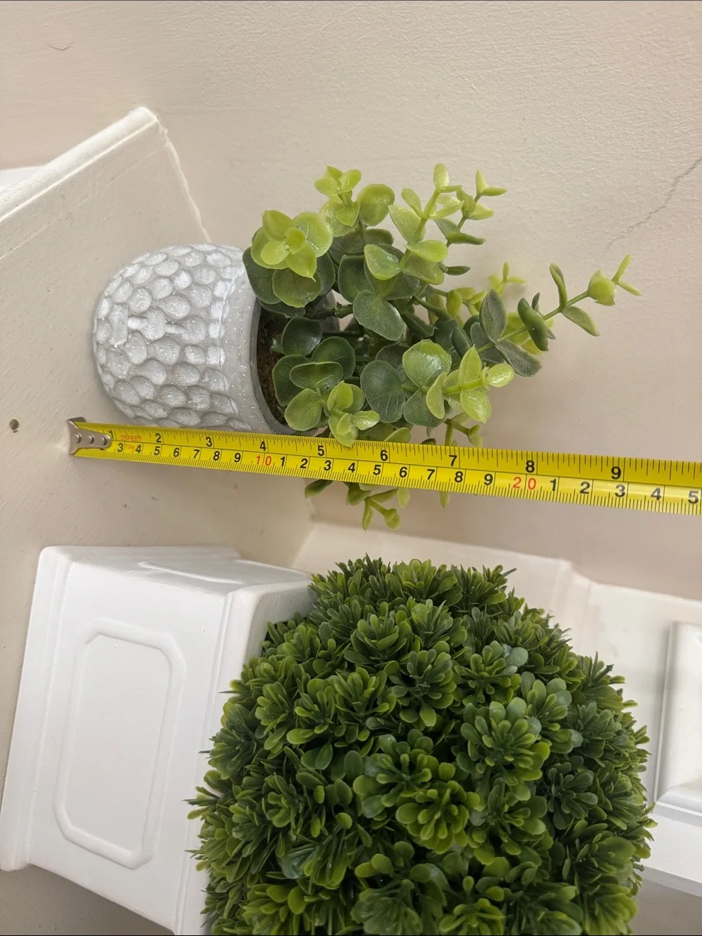 Artificial Boxwood Topiary Ball in Green - Decorative Home Accents 3